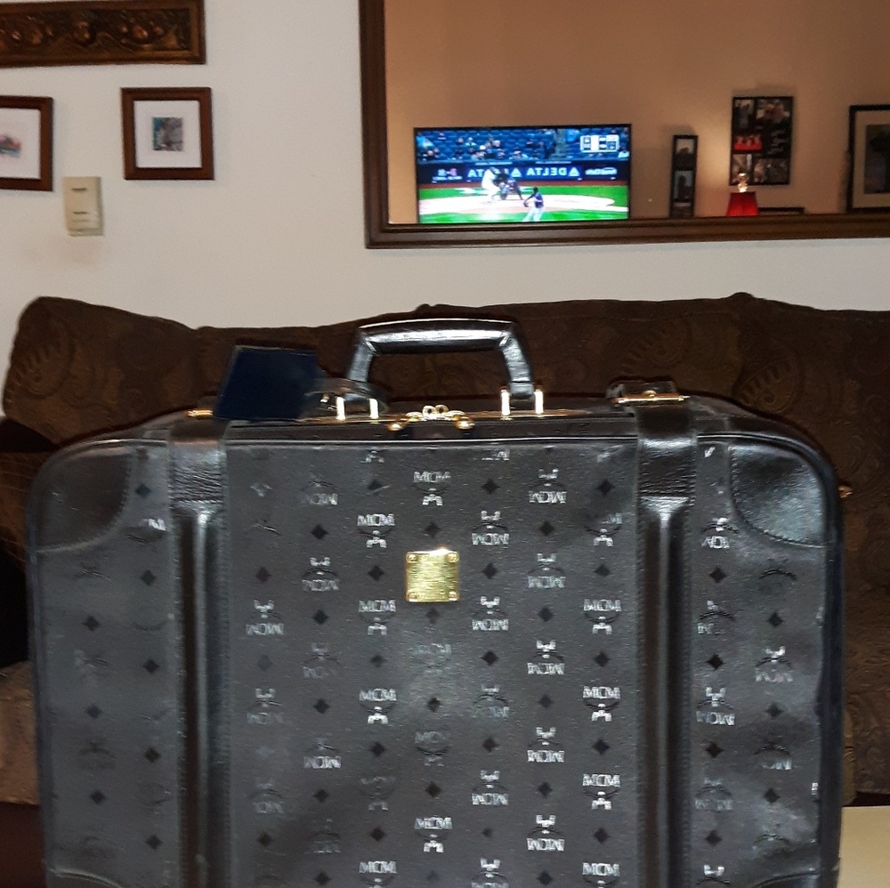 MCM Vintage large suitcase